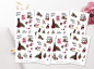 Preview: Christmas Girl Sticker Set